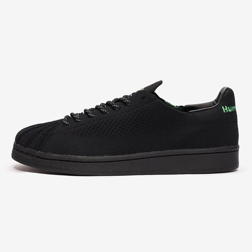 

Мужские кроссовки Adidas x Pharrell Superstar PK, размер 7, повседневная обувь, черные #195, Черный, adidas Superstar