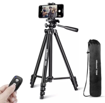 Tripod For Phone And Camera UBeesize TR50 W/ Remote Compatible W/ iPh And Androi
