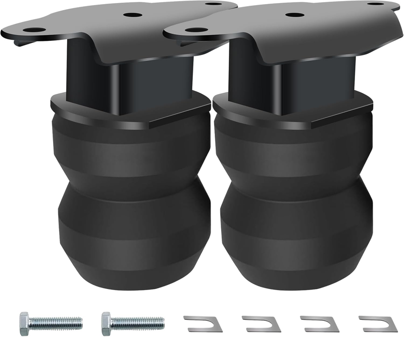 Rear Suspension Bump Stop Spring Kit for 2017-2024 Ford F-250 Super Duty 2WD 4WD