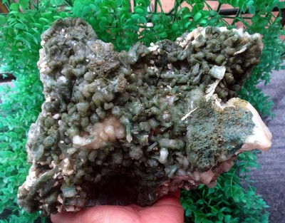 Marshy Green Stilbite Matrix Minerals