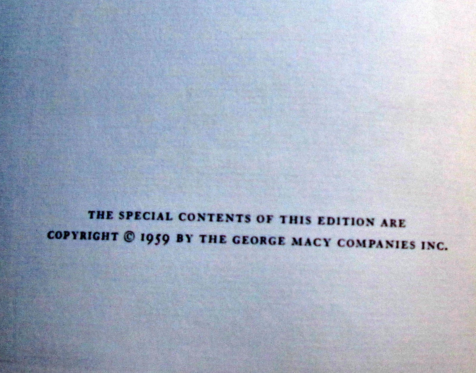 1959 blue HB, THE WAY OF THE WORLD, Congrave, a comedy in 5 acts, Heritage Press