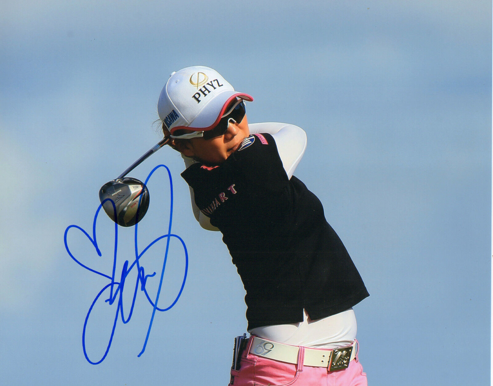 CHIE ARIMURA SIGNED AUTO'D 11X14 PHOTO POSTER LPGA TOUR CHIE ARIMURA SIGNED AUTO'D 11X14 PHOTO POSTER LPGA TOUR
