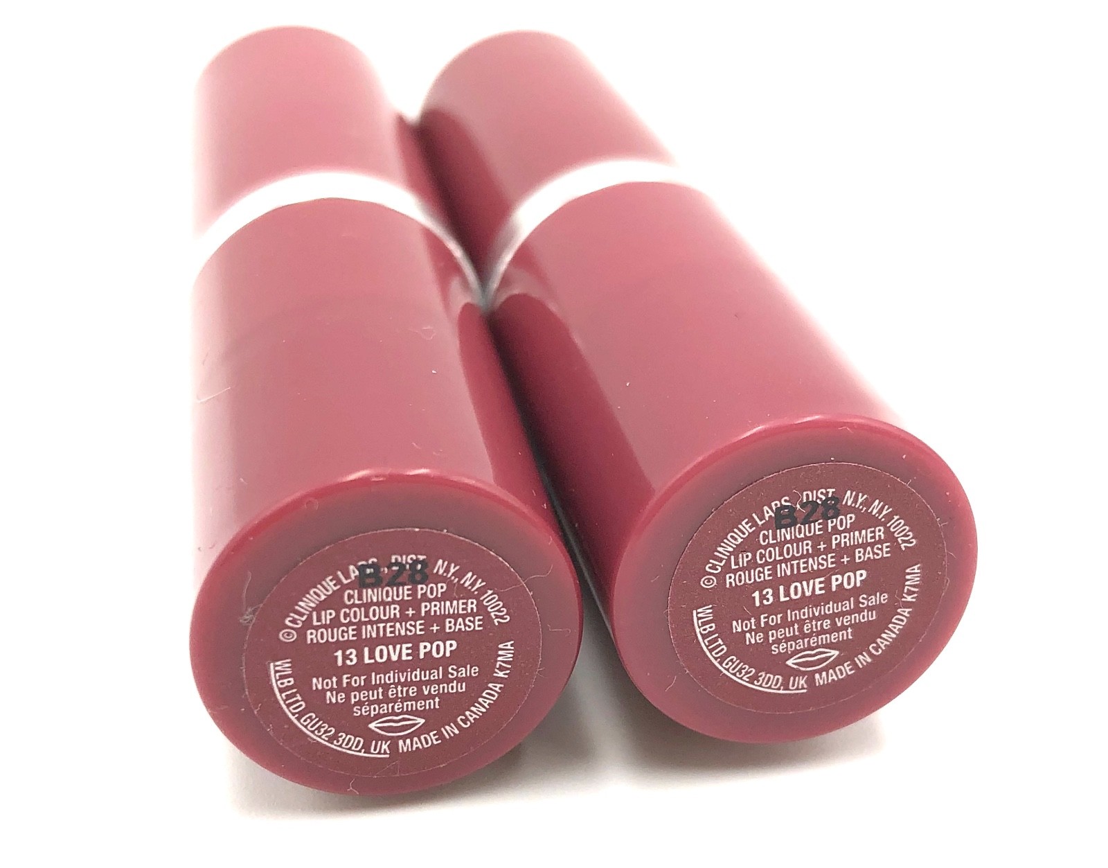 New! Clinique Pop Lip Color + Primer Lipstick   Full Size ~  13 Love POP