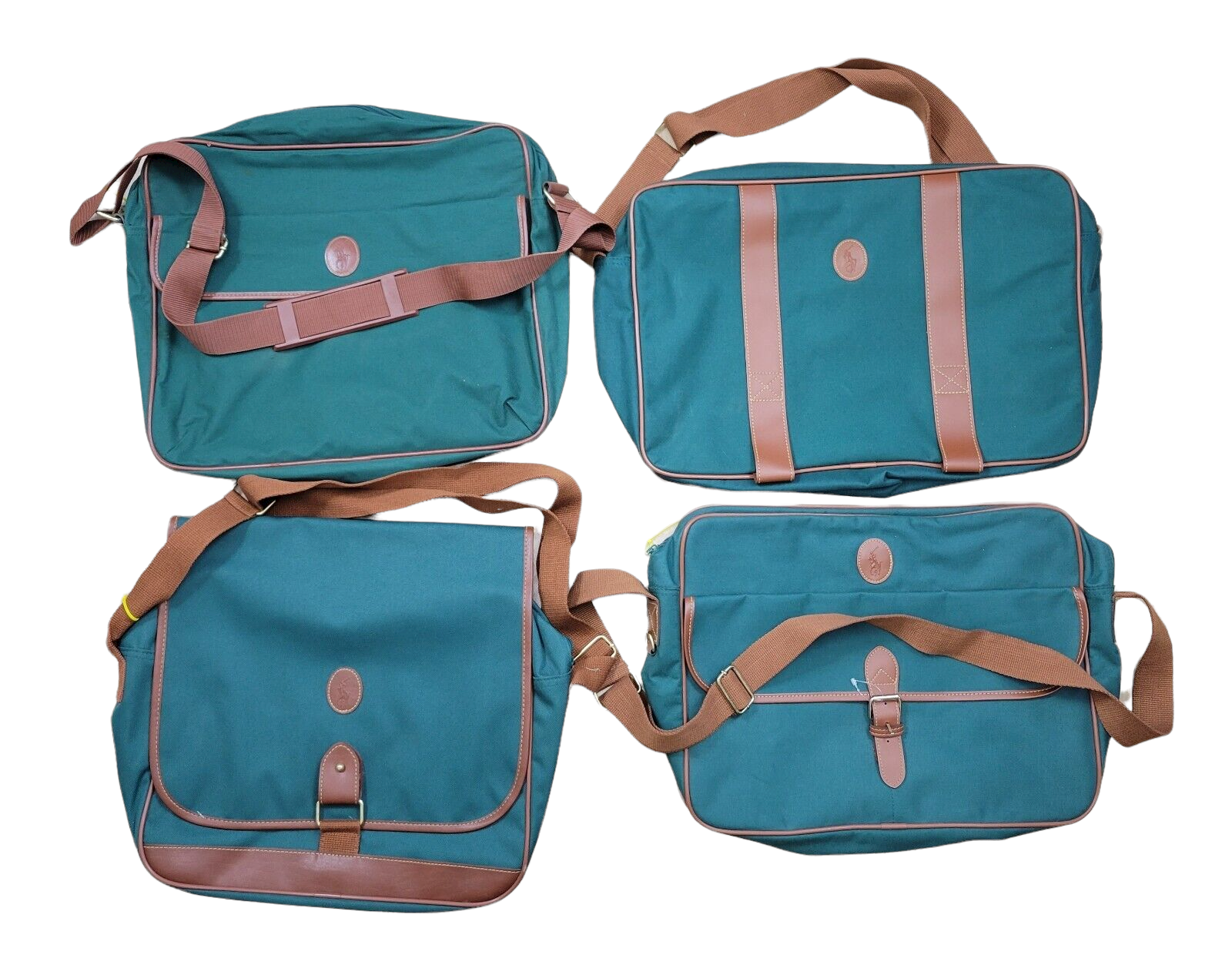 バッグ 80s Ralph Lauren messenger shoulder bag Lot Of 4 Vintage 80s Polo Ralph Lauren Messenger Shoulder