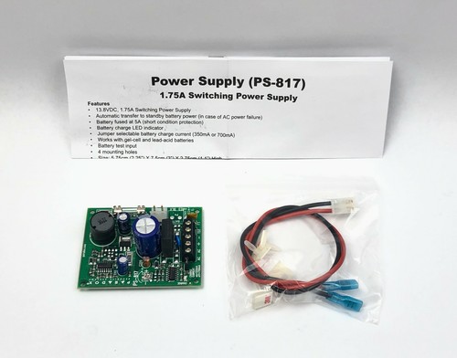 Paradox Security System Switching Power Supply PS817 | eBay Paradox Security System Switching Power Supply PS817 | eBay