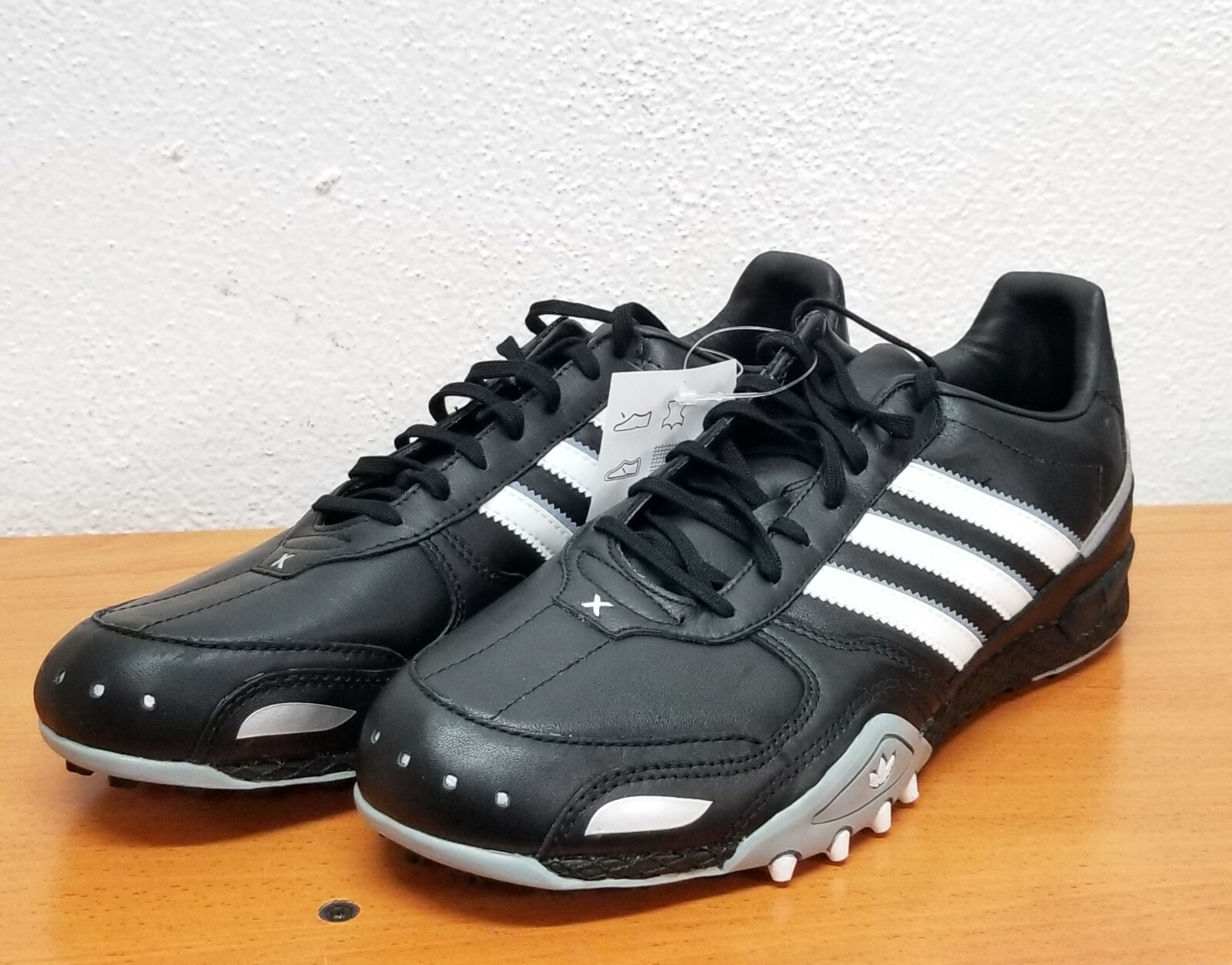 adidas Men X Comp Black White Silver DEAD STOCK 117497