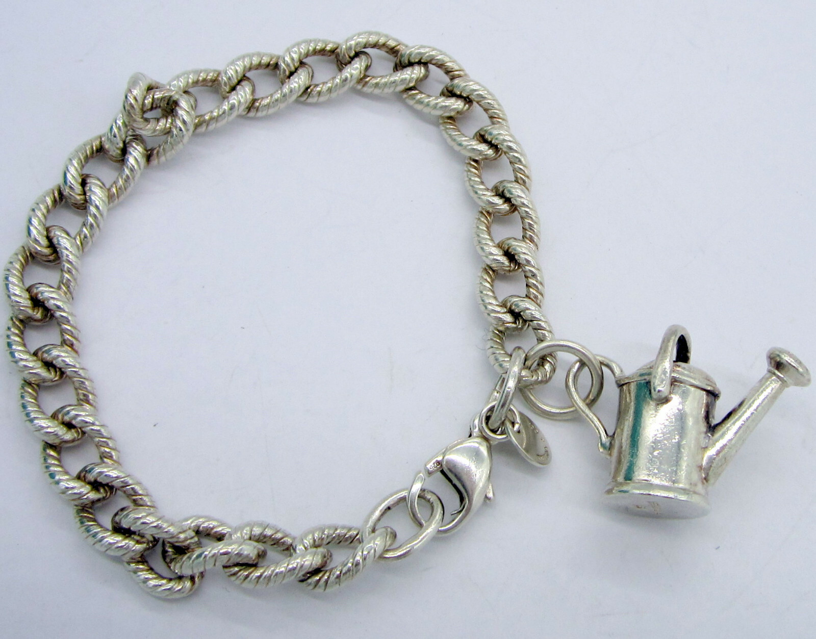 Watering Can Charm Sterling Silver Watering Can Charm Sterling Silver