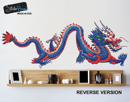 Chinese Dragon Graphic Vinyl Wall Decal Sticker #MMartin147