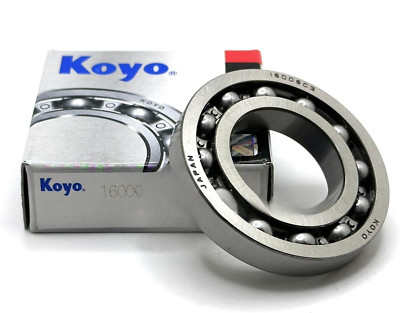 KOYO 16006 C3 DEEP GROOVE BALL BEARING, OPEN TYPE, NO SEALS JAPAN 30x55x9mm.