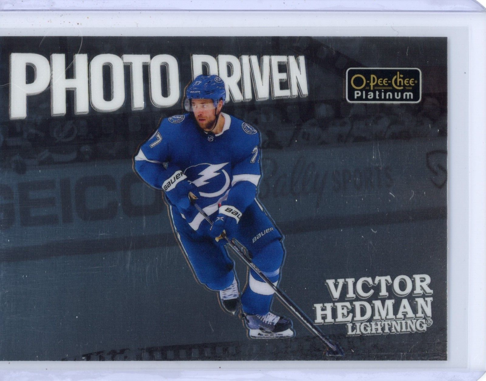 2022-23 O-Pee-Chee OPC Platinum Victor Hedman Photo Driven