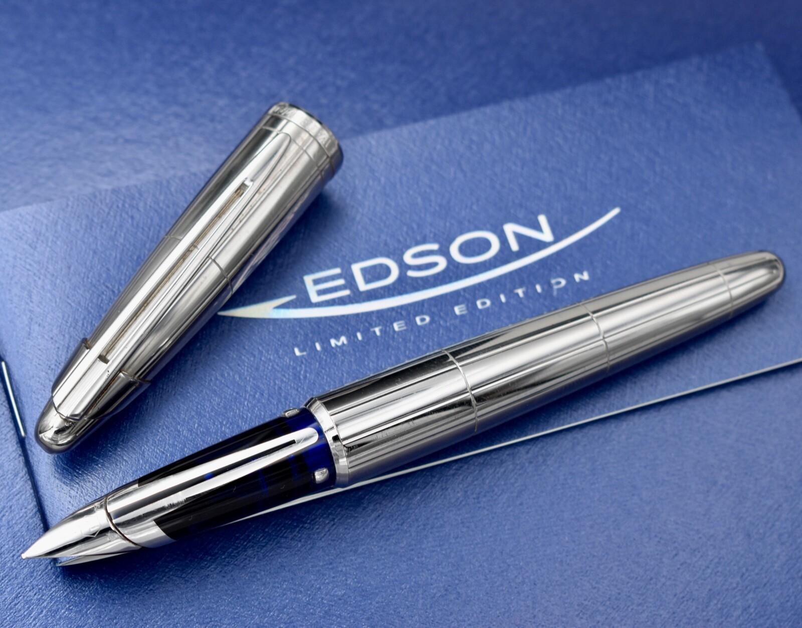 WATERMAN EDSON エドソン Waterman Edson Black Diamond Limited Edition Fountain Pen