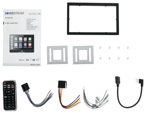 Soundstream VRCPAA-106M 10.6" Car Monitor Bluetooth/Carplay/Android Receiver