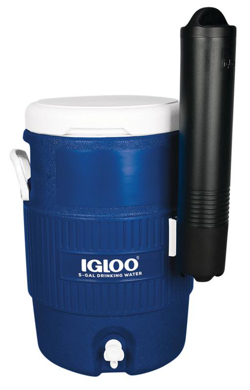 With Cup Dispenser, Reinforce Lid & Handles