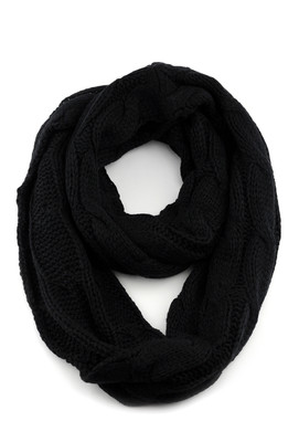 NEW! CC Scarf Soft Chunky Warm Pullover Knit Long Loop Infinity Hood Cowl Scarf