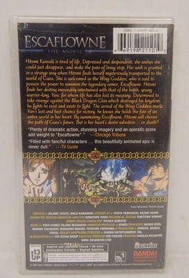 PSP ESCAFLOWNE 2000 UMD Video Brand New and Factory Sealed!