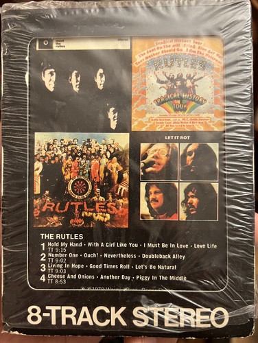 THE RUTLES Factory Sealed Stereo Tape BUCKS BURNETT 8 TRACK