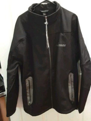 NWT North End Victaulic Mens Winter Coat Jacket XL Black Fleece-Lined 3-Layer 