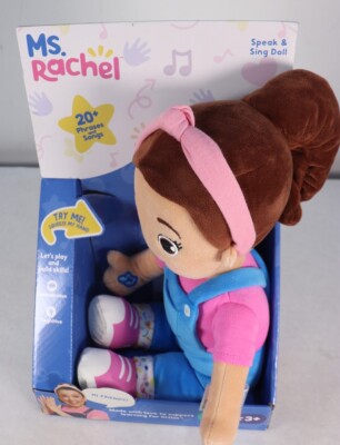 Ms. Rachel Speak & Sing Doll 20+ Phrases and Songs New 