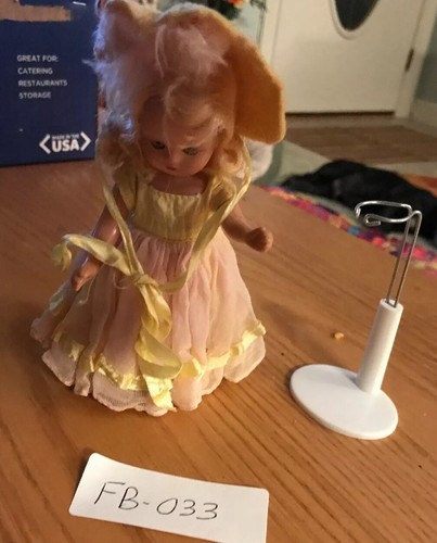 Nancy Ann Storybook Doll Plastic Frozen Legs Vintage No Box