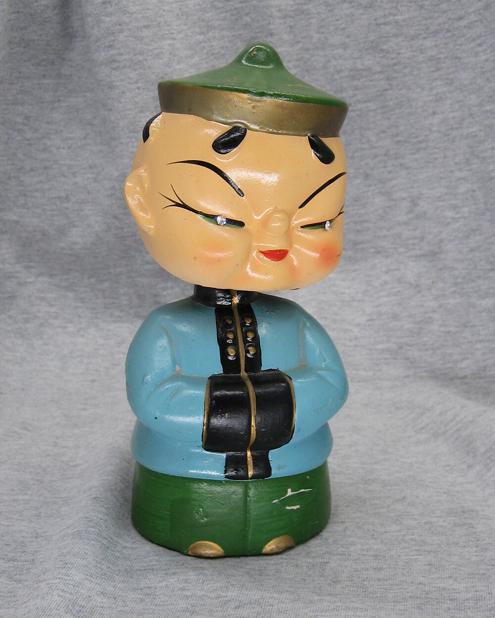 昭和レトロ 首振りオルゴール ポッピンジョイ Popin Jay 1985 日本