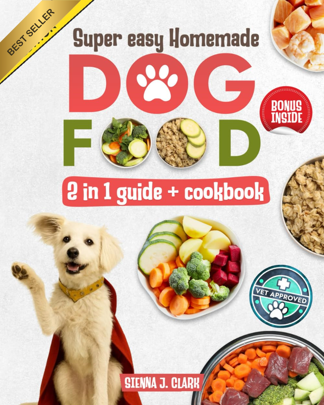 Homemade Dog Food Cookbook: the New Guide to Fast and Easy, Vet-Recommended Home