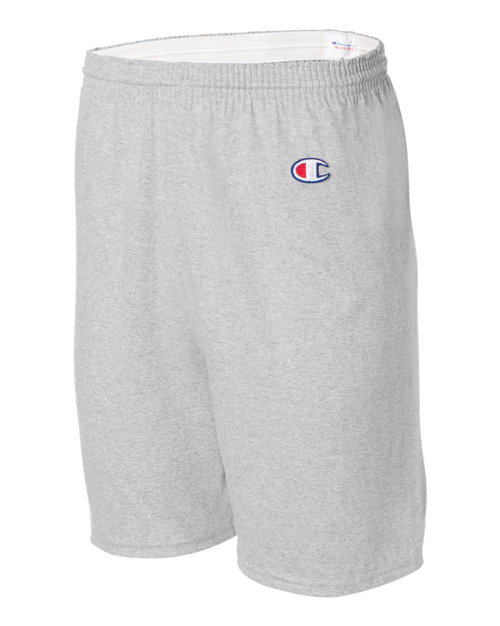 Champion Mens 9" Inseam Athletic Cotton Jersey Gym Shorts with Pocket C
