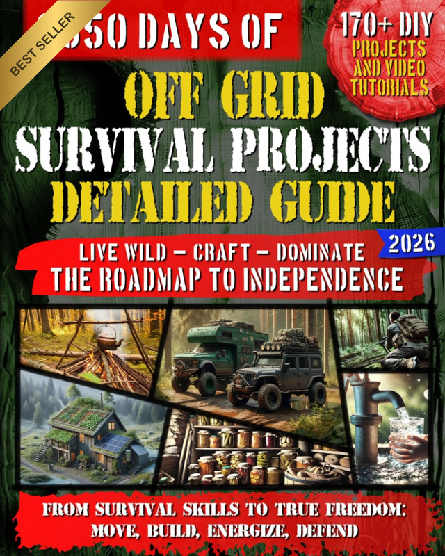 OFF GRID SURVIVAL PROJECTS: a DETAILED ROADMAP to TOTAL INDEPENDENCE: from Wilde