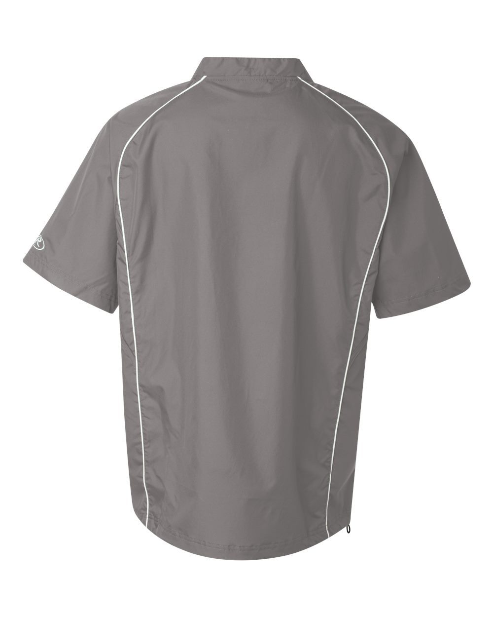 Rawlings Mens S3XL Short Sleeve 1/4 Zip Baseball Pullover Wind Shirt