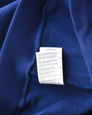 Pre-owned Versace Collection Tracksuit Man Blue V800738svj00358 V7023 Sz.m Make Offer
