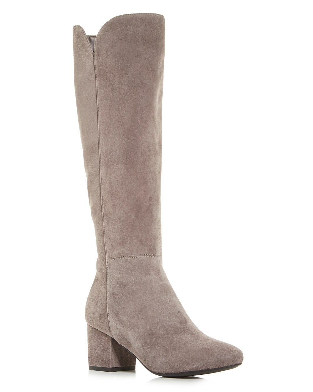Cole Haan 259437 Womens Denise Block-Heel Boots Gray Size 7 Medium