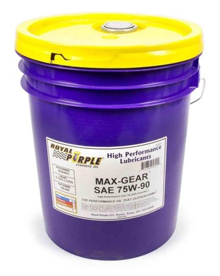 Pre-owned Royal Purple Gear Oil 5 Gal 75w90 Roy05300