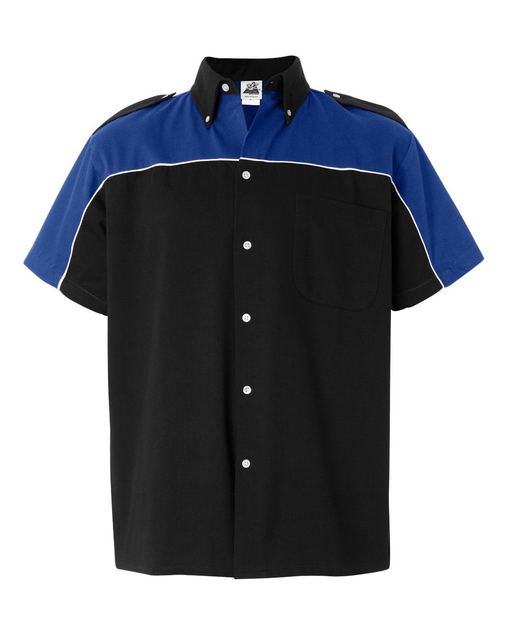 Steady Last Call V8 Rockabilly Bowling XL Shirt Navy Blue