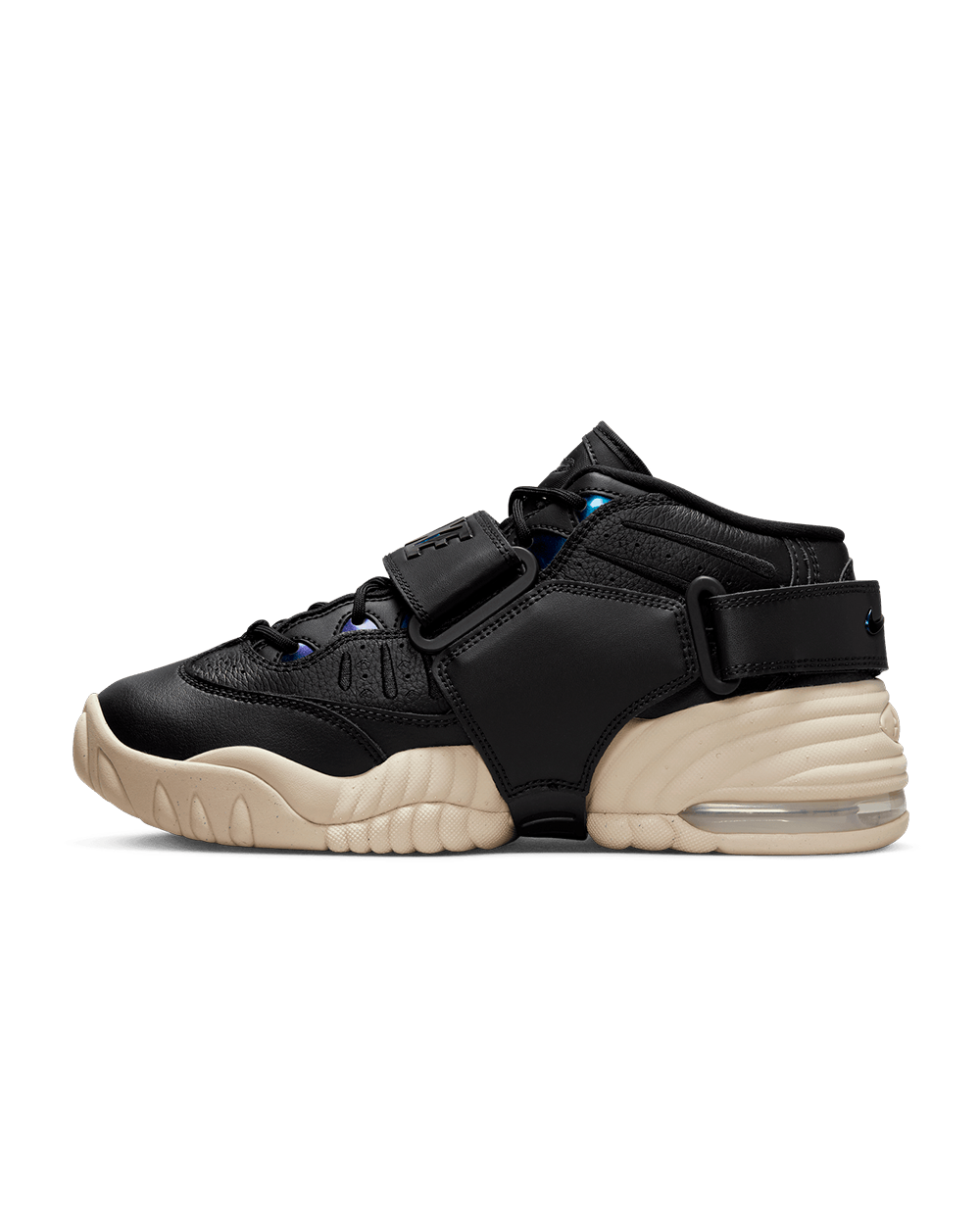 Pre-owned Nike Women's Air Adjust Force 2023 Shoes - Black/ Vivid Purple (dv7409-001)