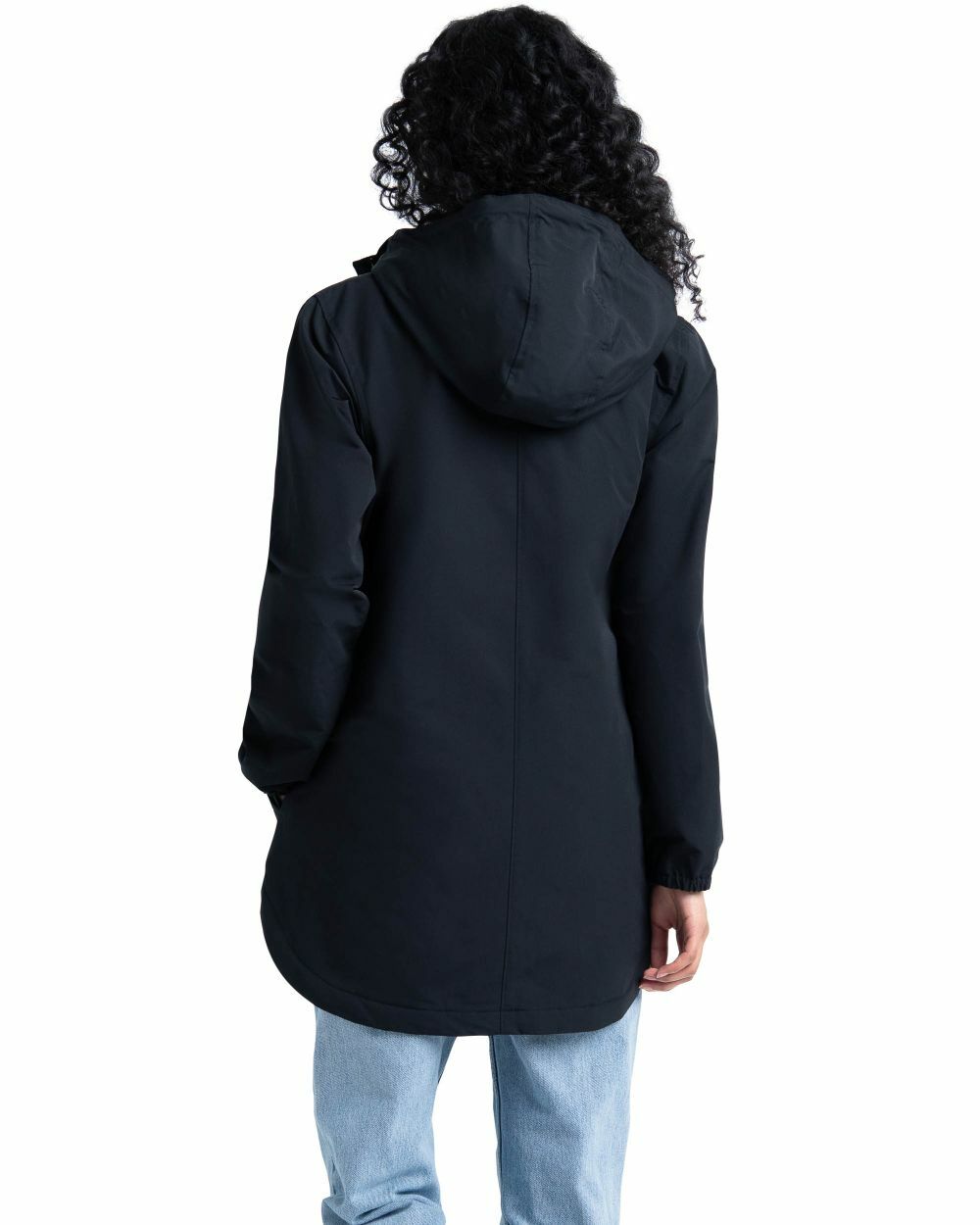 HERSCHEL HERSCHEL WOMENS INSULATED HOODED JUMPER SCHWARZ AUSSEN ACTIVE WEAR 40022-00113