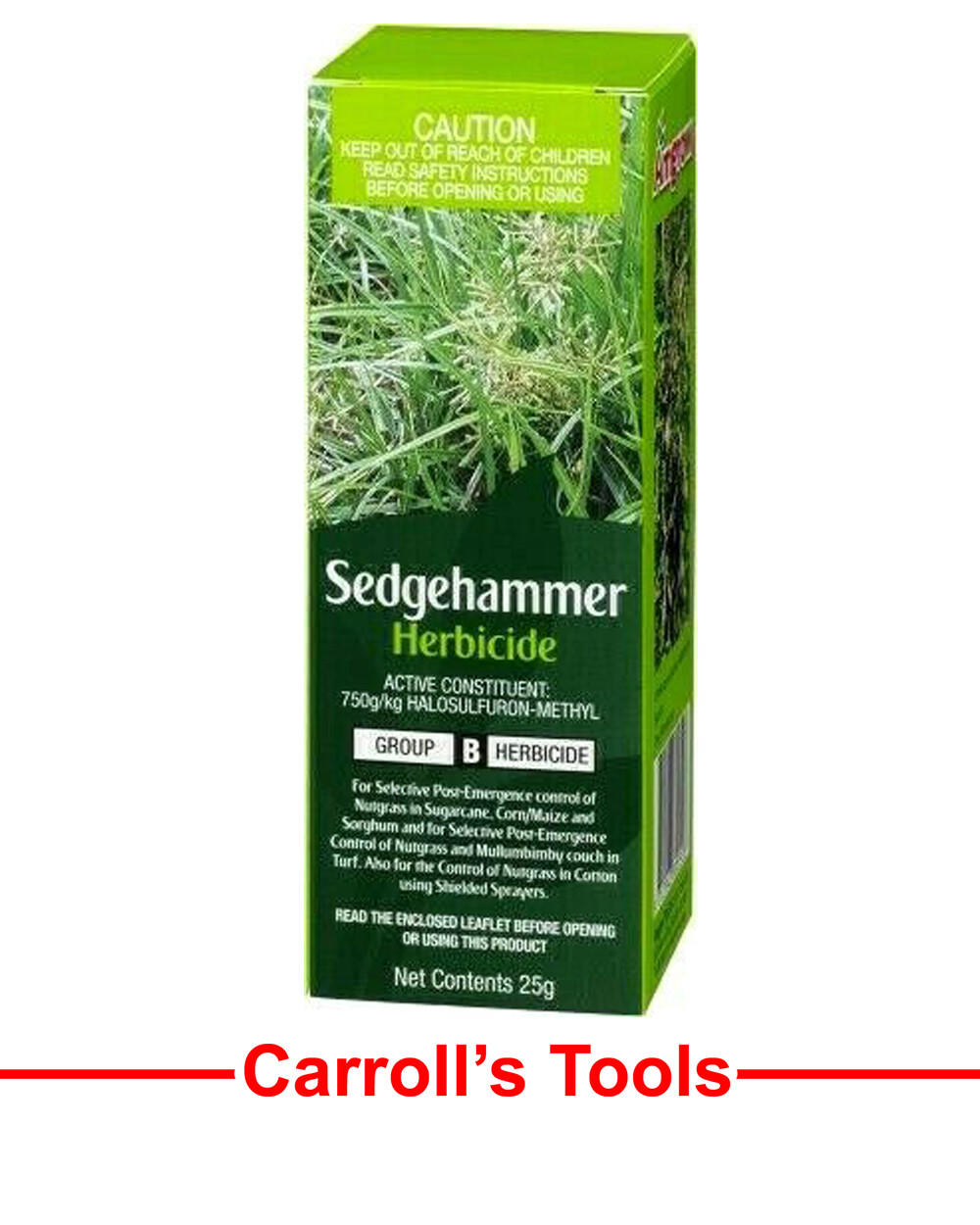 Weed Killer Amgrow Sedgehammer Herbicide 25G - Kills