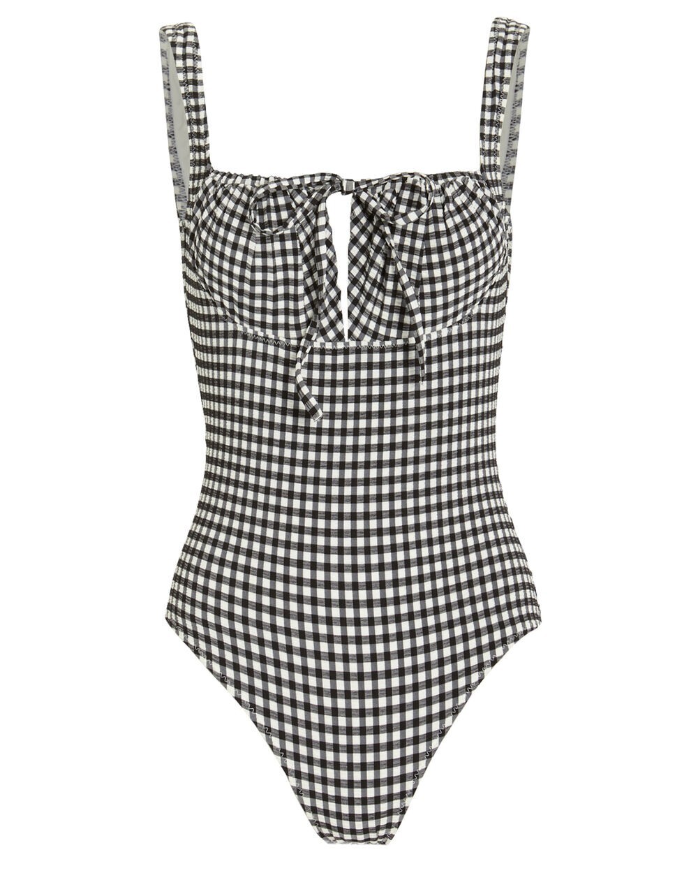 ■LAMEREI■ Ruffle Gingham Check SwimSuit[LMBBSW210]Black $_57.JPG?set_id=880000500F