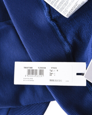 Pre-owned Versace Collection Tracksuit Man Blue V800738svj00358 V7023 Sz.m Make Offer
