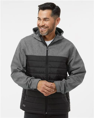 Soft shell puffer best sale jacket