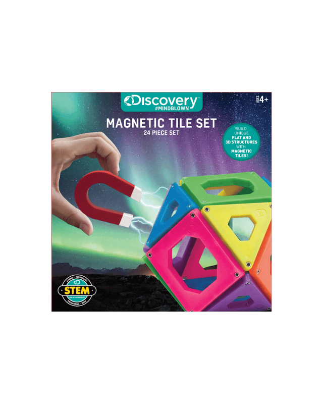 discovery magnetic tile set