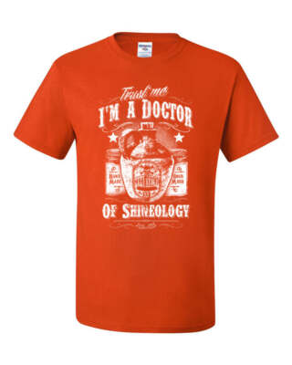 Moonshine Doctor T-Shirt Shineology Whisky Liquor Booze Drinking Tee Shirt