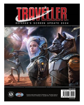 Traveller RPG: Обновление экрана для судей (2024)