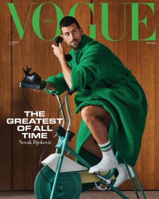 VOGUE ADRIA #5 Summer 2024 FASHION MAGAZINE cover #2 NOVAK DJOKOVIC - BRAND NEW