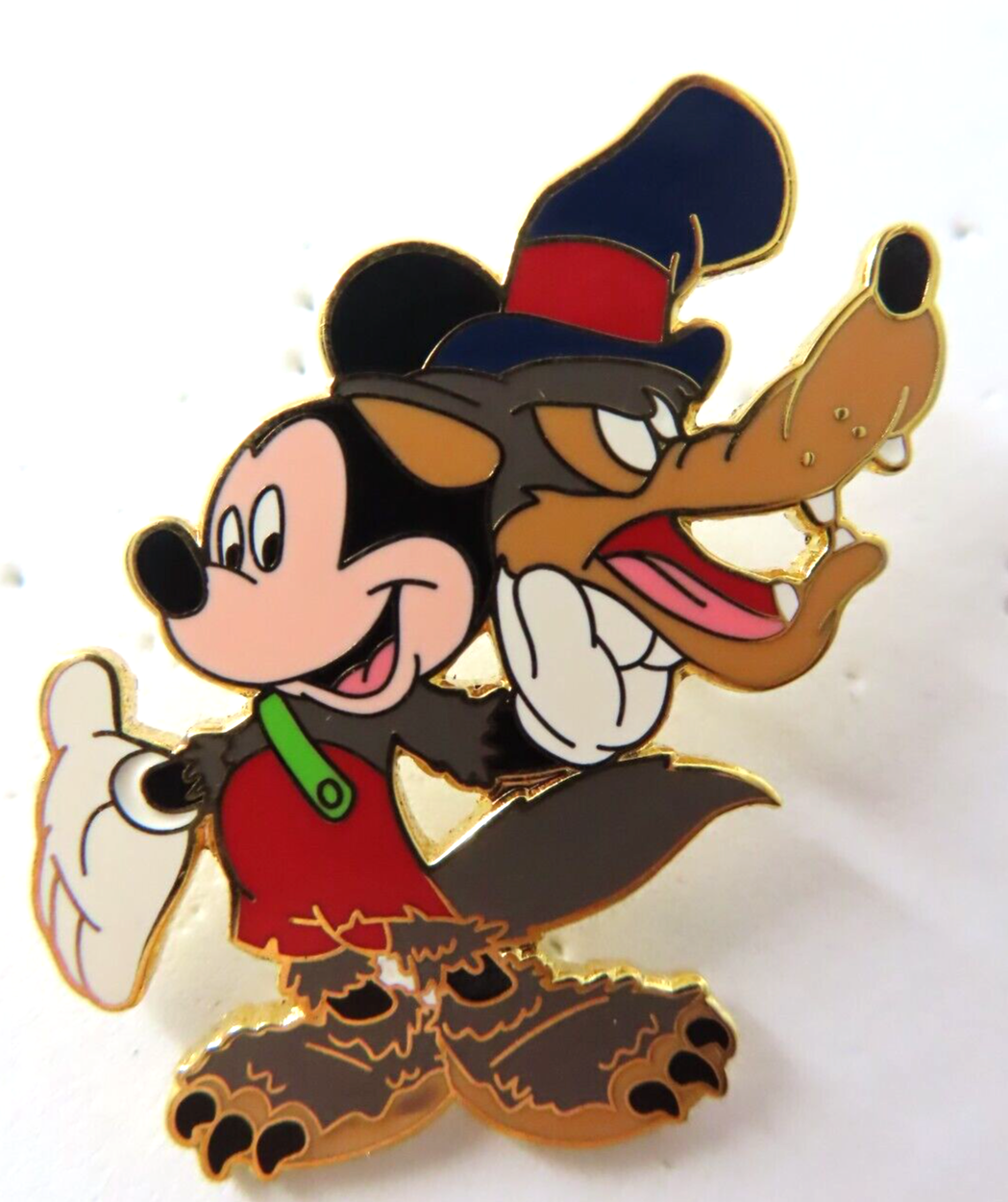 Disney Pin -Mickey Mouse as Big Bad Wolf LE 1000 #41453の Disney Pin -Mickey Mouse as Big Bad Wolf LE 1000 #41453の