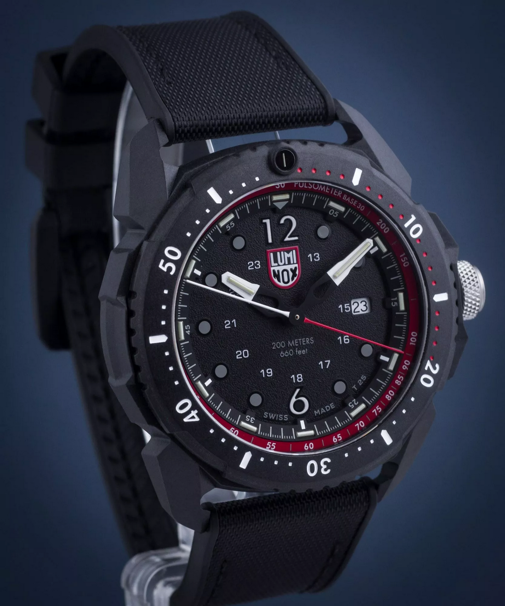 Luminox ICE SAR Men's Watch Artic Sapphire Crystal Black Dial Date XL.1051