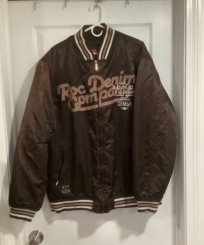 ジャケット・アウター 00s rocawear wool jacket kandy town IO Rocawear Vintage Varsity Jacket 2XL Leather Sleeves With