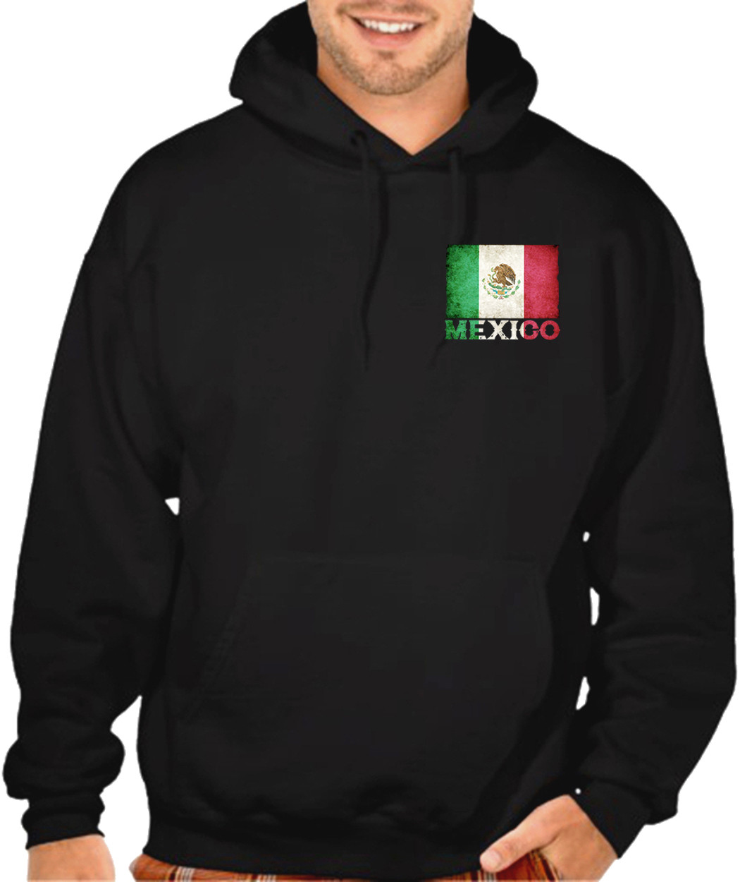 トップス OAXACA x 6(ROKU)MEXICAN HOODIE Classic Mexican Baja Hoodie Pullover Poncho (Traditional