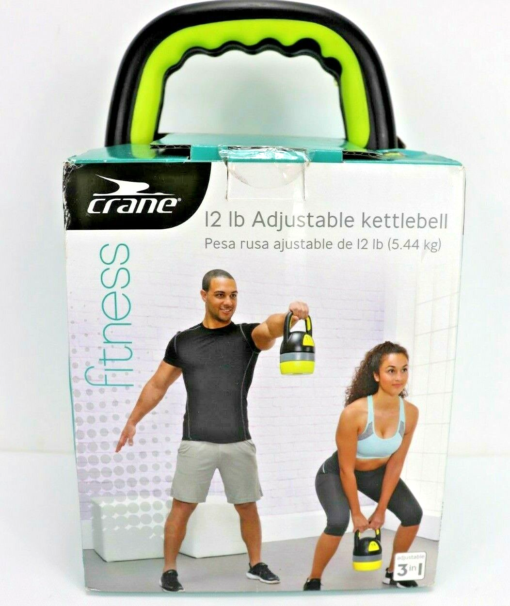 Kettleball Crane 12 lb Adjustable 3 in 1 Kettleball NEW eBay