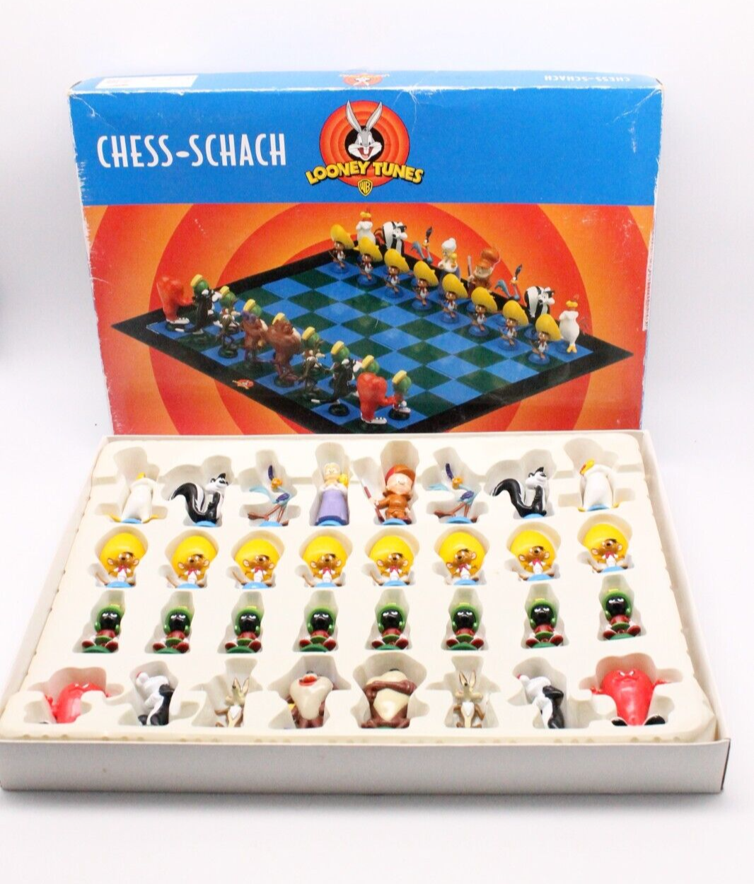 Looney Tunes Chess Schach Bugs Bunny figurines jeu de
