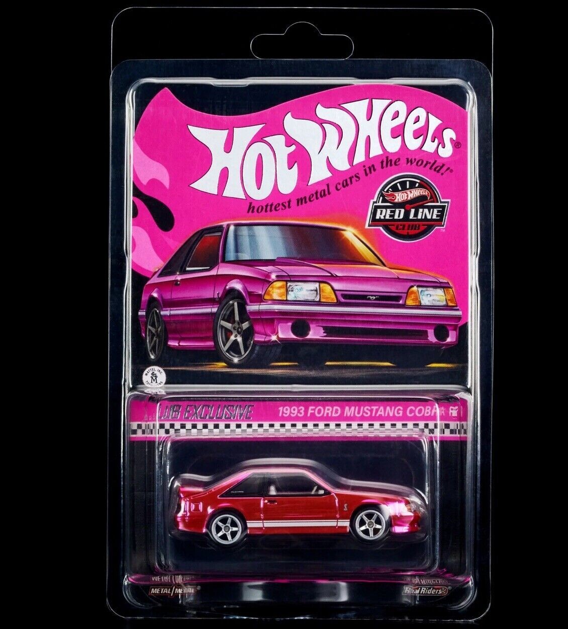 RLC Exclusive Pink Edition 1993 Ford Mustang Cobra R - In