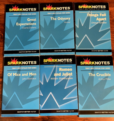 SparkNotes Romeo Juliet The Odyssey The Crucible Great Expectations Of Mice &Men